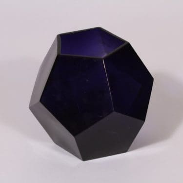 Nuutajärvi OT 38 maljakko, lila, suunnittelija Oiva Toikka,