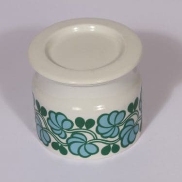 Arabia Pomona Hilla purnukka, turkoosi, suunnittelija , serikuva