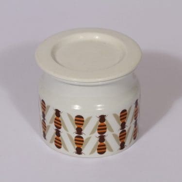 Arabia Pomona Hunaja purnukka, suunnittelija , serikuva, retro