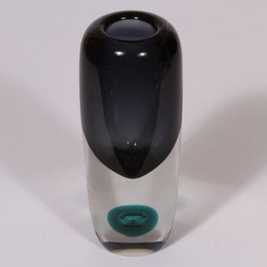 Nuutajärvi Kupla SH taide-esine, pieni, suunnittelija Saara Hopea, pieni, massiivinen, signeerattu