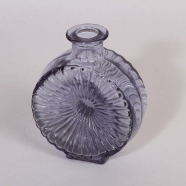 Riihimäen lasi Aurinkopullo koristepullo, 1/4, suunnittelija Helena Tynell, 1/4, pieni