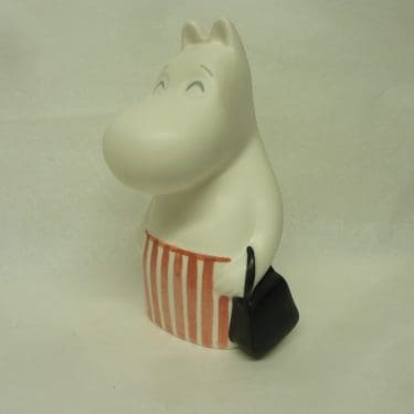 Arabia muumifiguuri, Muumimamma, suunnittelija Tuulikki Pietilä, Muumimamma, käsinmaalattu