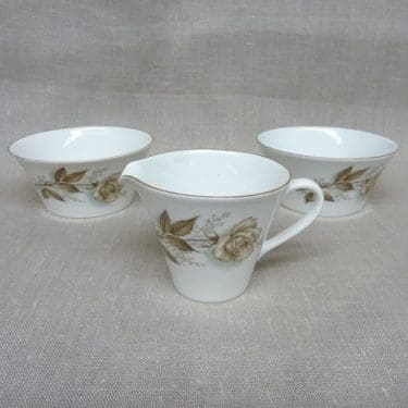 Arabia Juhannus 2*sugar bowl & creamer, Raija Uosikkinen