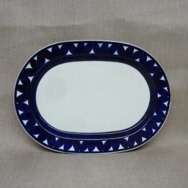 Arabia Sotka vati, suunnittelija , soikea, käsinmaalattu