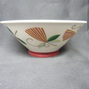 Arabia Harlekin Karneval kulho, valkoinen, suunnittelija , koriste