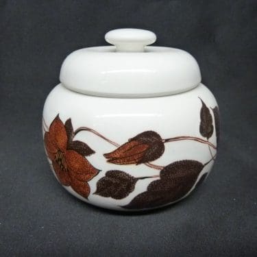 Arabia Tea for Two sokerikko, ruskea, suunnittelija , serikuva