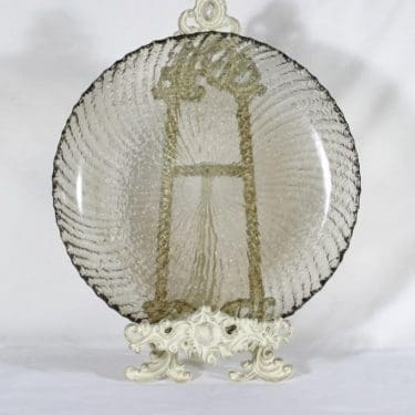 Riihimäen lasi Tupru lasivati, ruskea, suunnittelija Nanny Still,