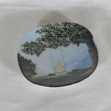 Arabia koristelautanen, Kesätunnelmia, suunnittelija Anita Rantanen-Siemers, Kesätunnelmia, pieni