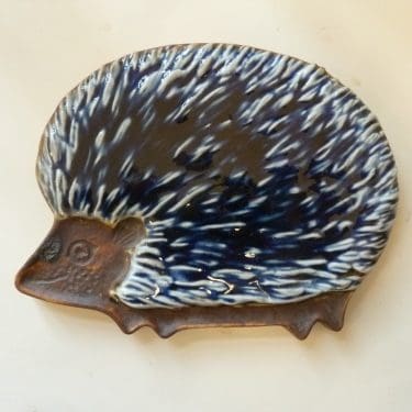 Arabia Siili koristelaatta, suunnittelija , pieni, käsinmaalattu, signeerattu