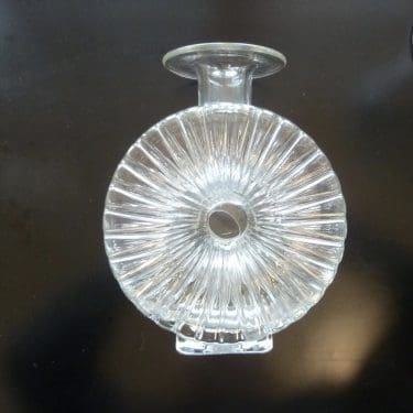 Riihimäen lasi Aurinkopullo koristepullo, 3/4, suunnittelija Helena Tynell, 3/4