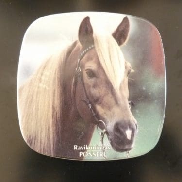 Arabia Suomen Hippos vuosilautanen, 1992, suunnittelija , 1992, Ponseri, numeroitu tilaustyö, hevosaihe