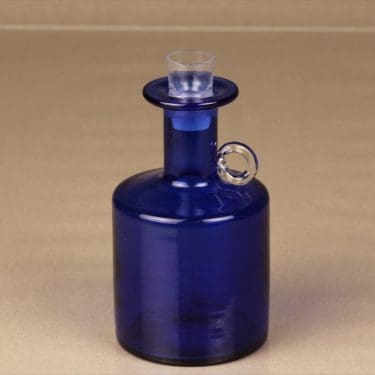 Kumela 259=2802 karahvi, koboltin sininen, suunnittelija Sirkku Kumela-Lehtonen,