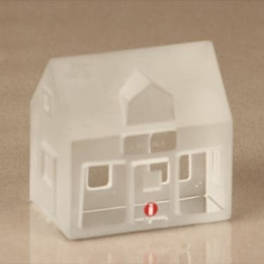 Iittala Iittalan kylä koriste-esine, Hakalan Kauppa, suunnittelija Jorma Vennola, Hakalan Kauppa, signeerattu, numeroitu