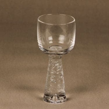 Iittala Arkipelago white wine glass, clear, Timo Sarpaneva
