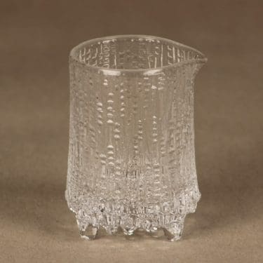 Iittala Ultima Thule kermakko, kirkas, suunnittelija Tapio Wirkkala,