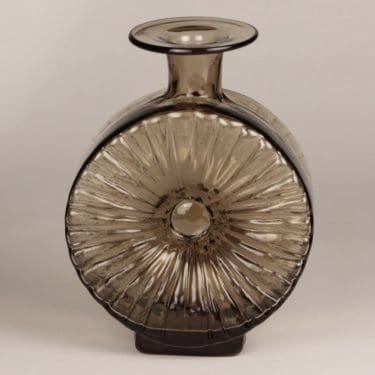 Riihimäen lasi Aurinkopullo koristepullo, ¾, suunnittelija Helena Tynell, ¾