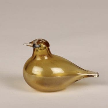 Nuutajärvi koristelintu, Tirri, suunnittelija Oiva Toikka, Tirri, pieni, signeerattu