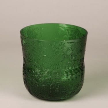 Nuutajärvi Fauna kulho, turkoosi, suunnittelija Oiva Toikka, 2 l