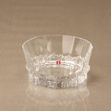 Iittala Pallas annoskulhot, kirkas, suunnittelija Tapio Wirkkala,
