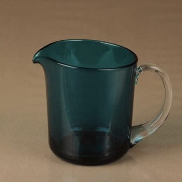 Nuutajärvi 5601 jug, turquoise, designer Kaj Franck