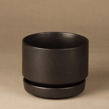 Arabia SN1 kukkaruukku, ruskea, suunnittelija Richard Lindt,