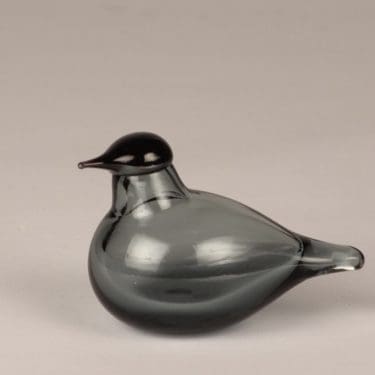 Nuutajärvi Tiltti koristelintu, pieni, suunnittelija Oiva Toikka, pieni, signeerattu