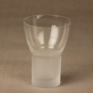 Iittala Marius lasit, 20 cl, suunnittelija Markku Salo, 20 cl, mattapintainen alaosa