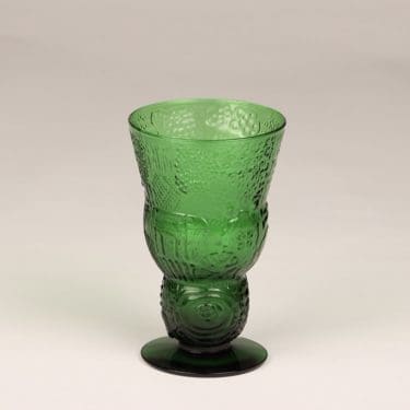 Nuutajärvi Fauna viinilasi, 25 cl, suunnittelija Oiva Toikka, 25 cl