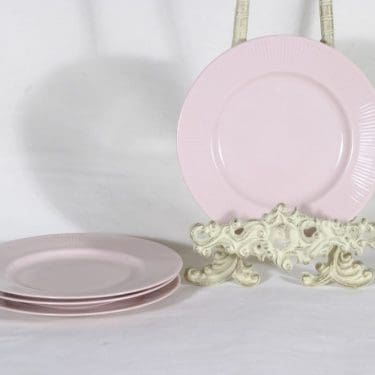 Arabia Sointu leivoslautaset, rosa, 4 kpl, suunnittelija Kaj Franck,