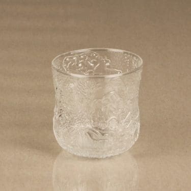 Nuutajärvi Fauna lasi, 12 cl, suunnittelija Oiva Toikka, 12 cl