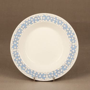 Arabia Pizzicato lautanen, syvä, suunnittelija Esteri Tomula, syvä