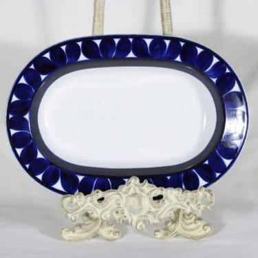 Arabia Sotka kulho, käsinmaalattu, suunnittelija Raija Uosikkinen, käsinmaalattu, soikea