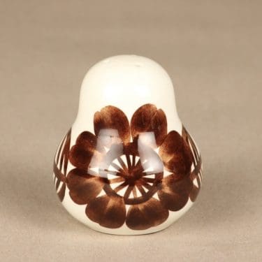 Arabia Köökki maustesirotin, ruskea, suunnittelija Gunvor Olin-Grönqvist, käsinmaalattu, signeerattu