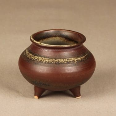 Arabia BH ruukku, jalallinen, suunnittelija Brita Heilimo, jalallinen, kivitavara