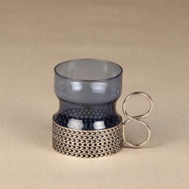 Iittala Tsaikka teelasit, sininen, suunnittelija Timo Sarpaneva, i-väri