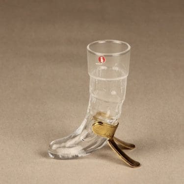 Iittala Harald snapsilasi, 8 cl, suunnittelija Valto Kokko, 8 cl