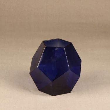 Nuutajärvi OT 38 maljakko, lila, suunnittelija Oiva Toikka,