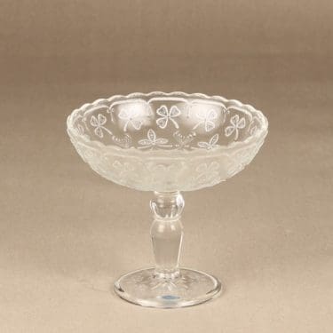 Nuutajärvi Apila tarjoilukulho, jalallinen, suunnittelija , jalallinen