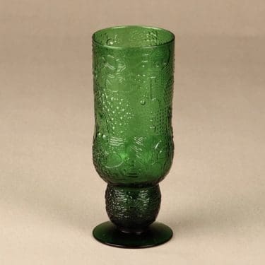 Nuutajärvi Fauna olutlasi, 40 cl, suunnittelija Oiva Toikka, 40 cl