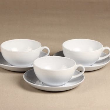 Arabia teekuppi, vaaleansininen, 3 kpl, suunnittelija ,