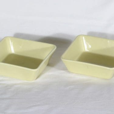 Arabia Kilta kulhot, keltainen, 2 kpl, suunnittelija Kaj Franck,