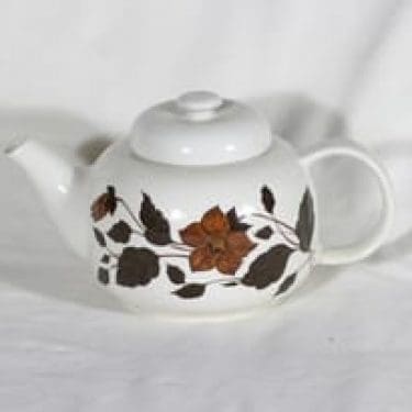 Arabia Tea for Two teekannu, 1 l, suunnittelija Gunvor Olin-Grönqvist, 1 l