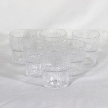 Iittala Paadar lasit, 20 cl, 6 kpl, suunnittelija Tapio Wirkkala, 20 cl