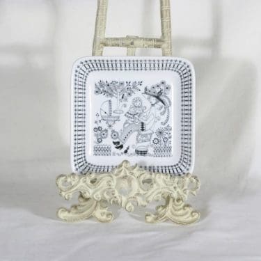 Arabia Emilia vati, suunnittelija Raija Uosikkinen, pieni, kuparipainokoriste