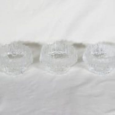 Iittala Stellaria tuikkulyhdyt, kirkas, 3 kpl, suunnittelija Tapio Wirkkala, pieni