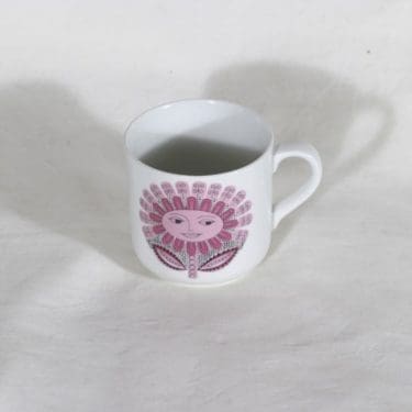 Arabia Daisy muki, suunnittelija Esteri Tomula, siirtokuva