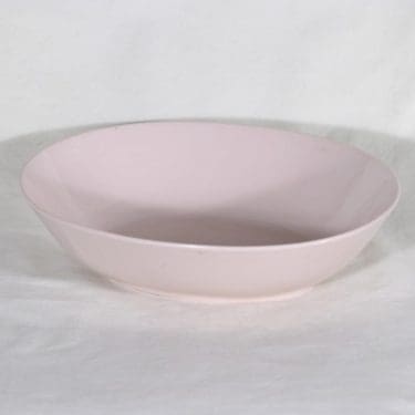 Arabia X 2 kulho, vaaleanpunainen, suunnittelija , soikea, koristelematon