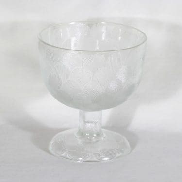 Nuutajärvi Miranda malja, jalallinen, suunnittelija Heikki Orvola, jalallinen