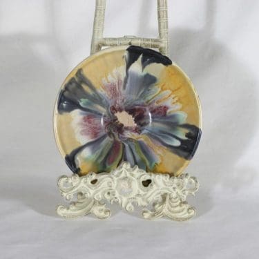 Grankullan saviteollisuus 604 kulho, käsinmaalattu, suunnittelija , käsinmaalattu, pieni