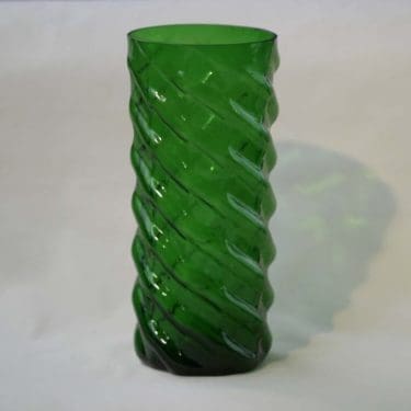 Nuutajärvi maljakko, vihreä, suunnittelija ,